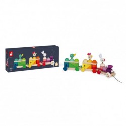 TRAIN GEANT MULTICOLORE...