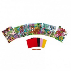 CARTES VELOURS A COLORIER