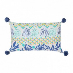 COUSSIN BOH-FLEU BLEU 50X30CM