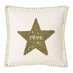 COUSSIN ETOILE REVER TPE 45X45